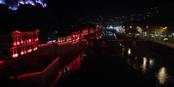 Amasya’nın tarihi mekanları aydınlatılacak