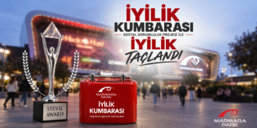 MarmaraPark AVM'nin İyilik Kumbarası Projesine International Business Awards'tan Gümüş Ödül