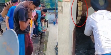 Hindistan'da Bir Evin Klozetinden Çıkan Dev Kobra Mahallede Panik Yarattı